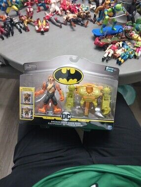 DC Bronze Tiger Action Figure with Yellow & Orange Mega Gear